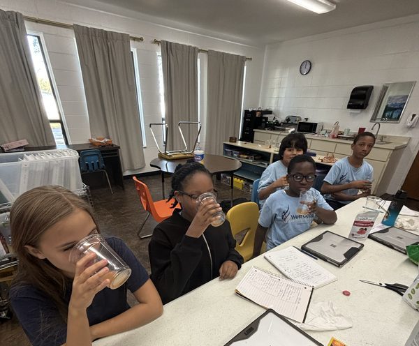 Classmates and staff providing feedback on the second attempt