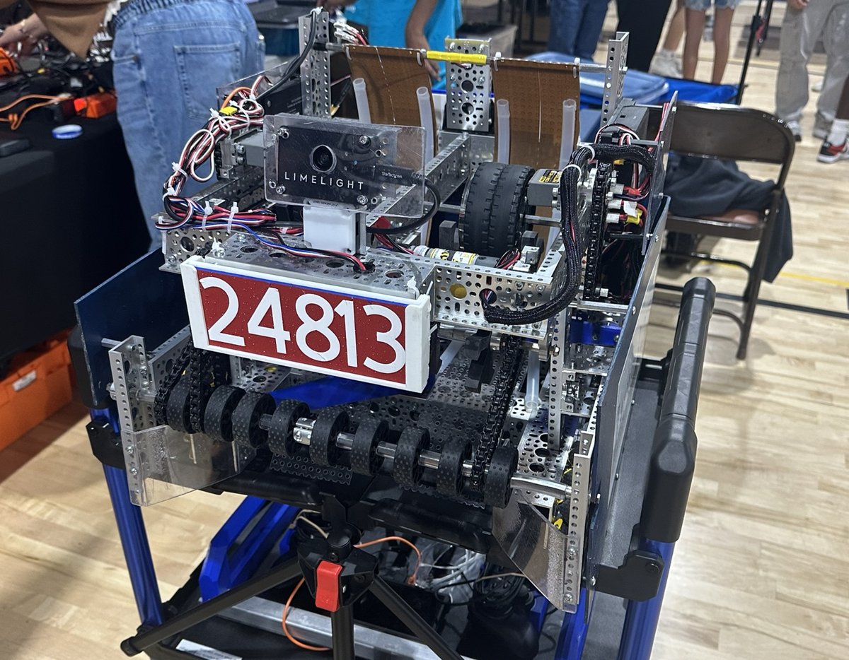 24813 SHCA Happy Hawks robot front view